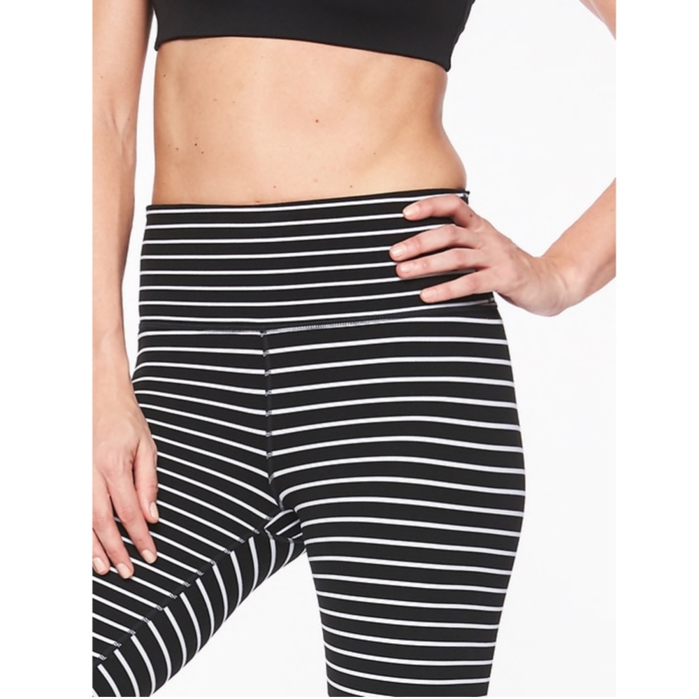 NWT Athleta Elation Virasana Stripe 7/8 Tight - Picture 3 of 5